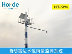 雷达水位监测站用于防汛预警工作